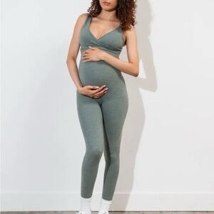 Maternity Green Leggings